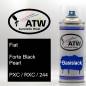 Preview: Fiat, Forte Black Pearl, PXC / RXC / 244: 400ml Sprühdose, von ATW Autoteile West.